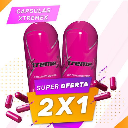 Cápsulas Xtremex 2x1