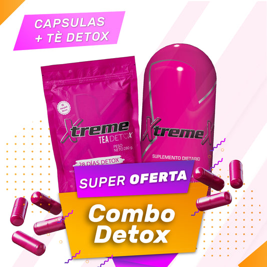 Combo Detox (Cápsulas+ té detox)