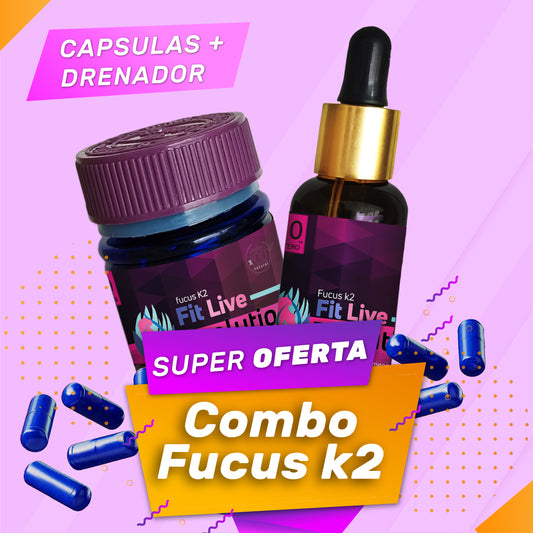 Combo Fucus K2(Cápsulas+Drenador)